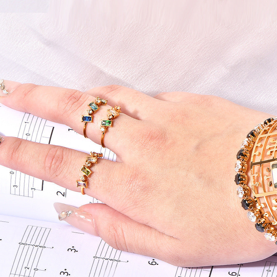 Ring with Cubic Zirconia