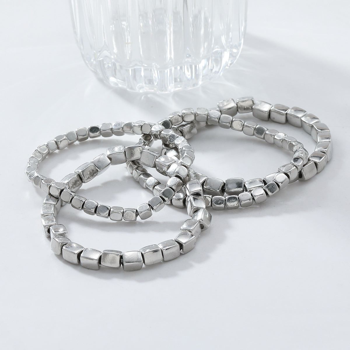 Conjunto de 4 Pulseiras Minimalistas