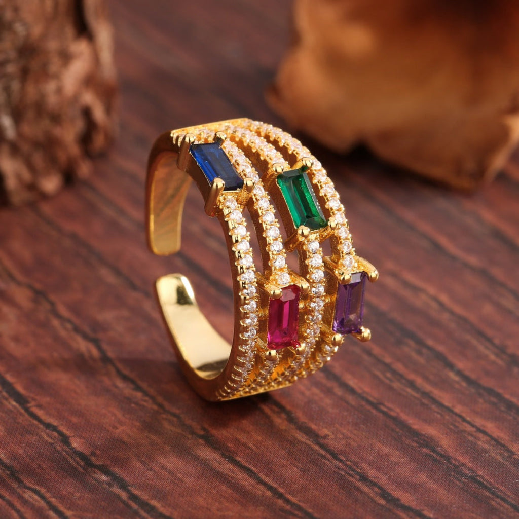 Ring with Cubic Zirconia