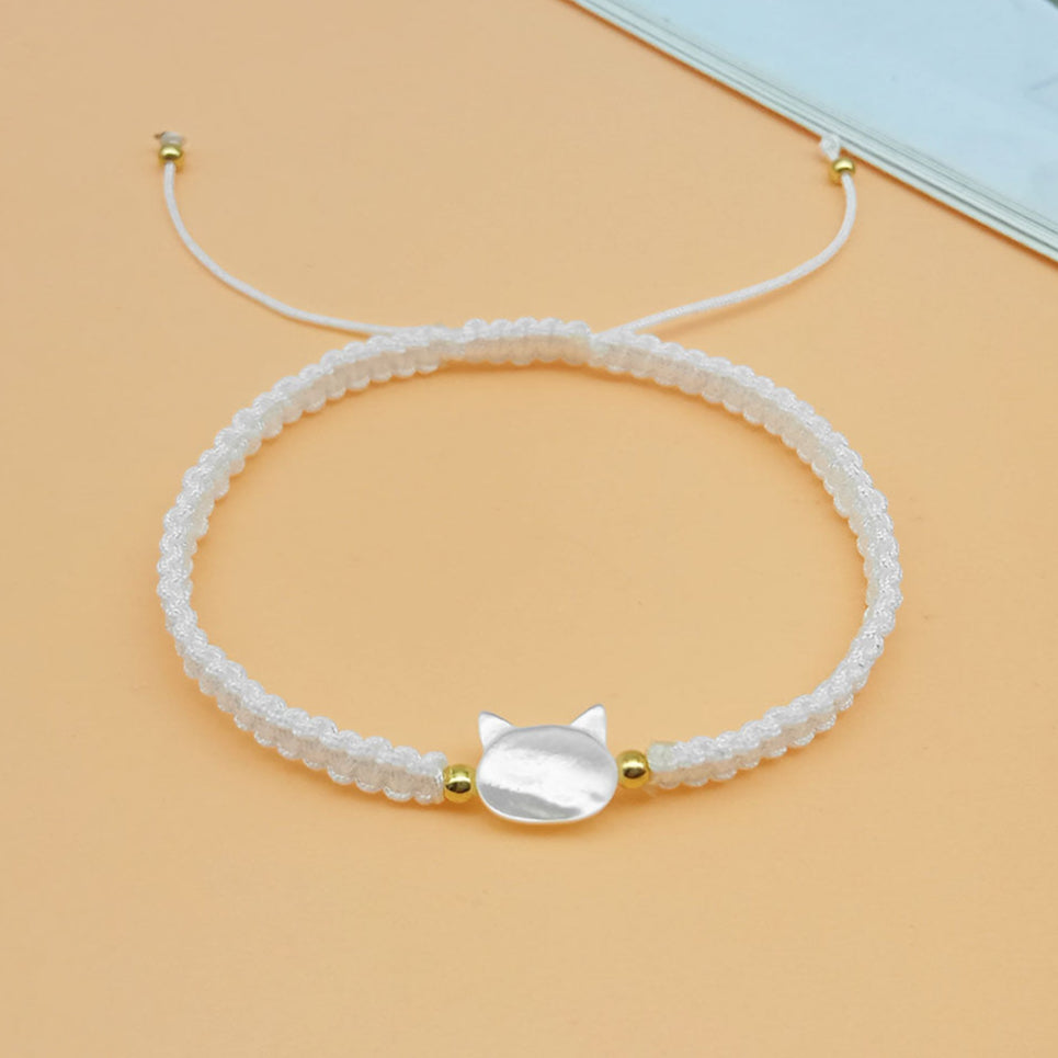 Pulseira Cat com Madrepérola