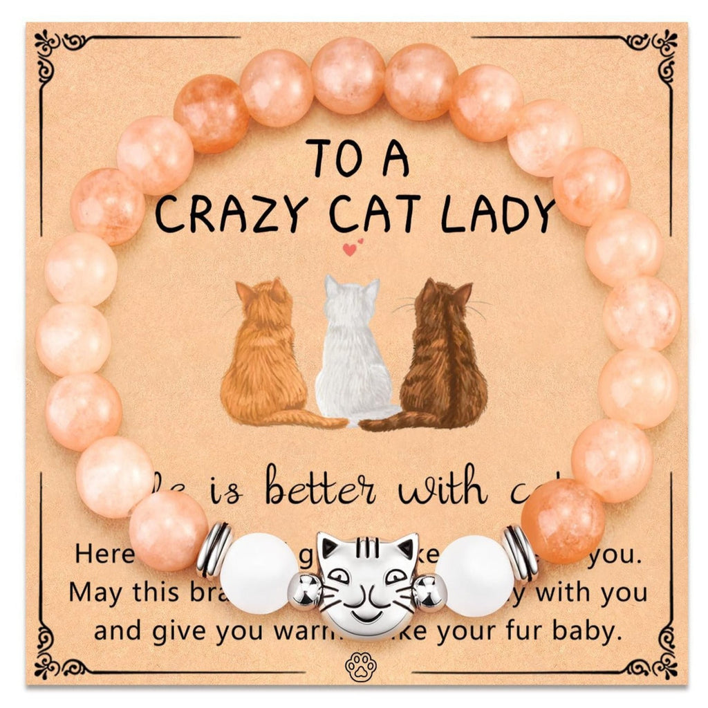 Pulsera de Gato en Piedra Natural