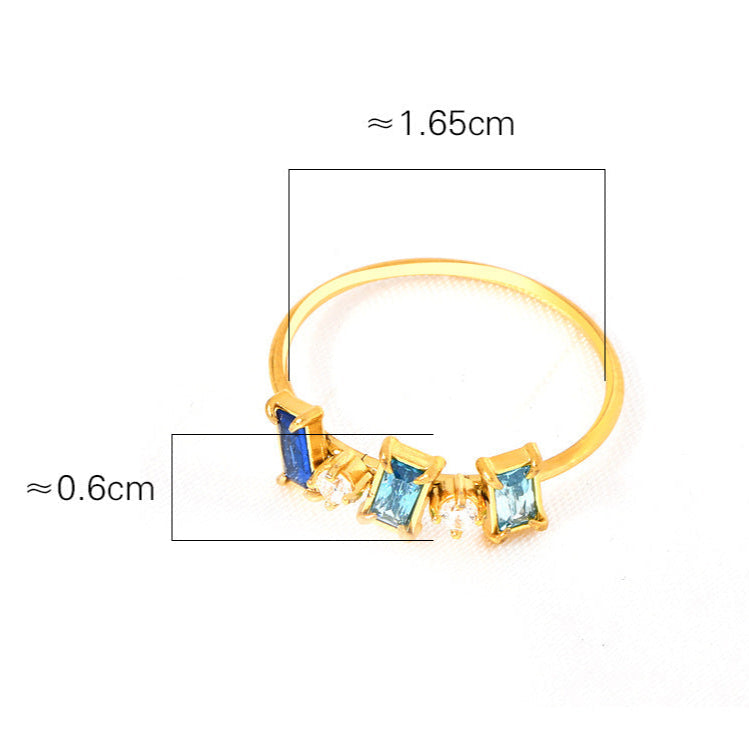 Ring with Cubic Zirconia