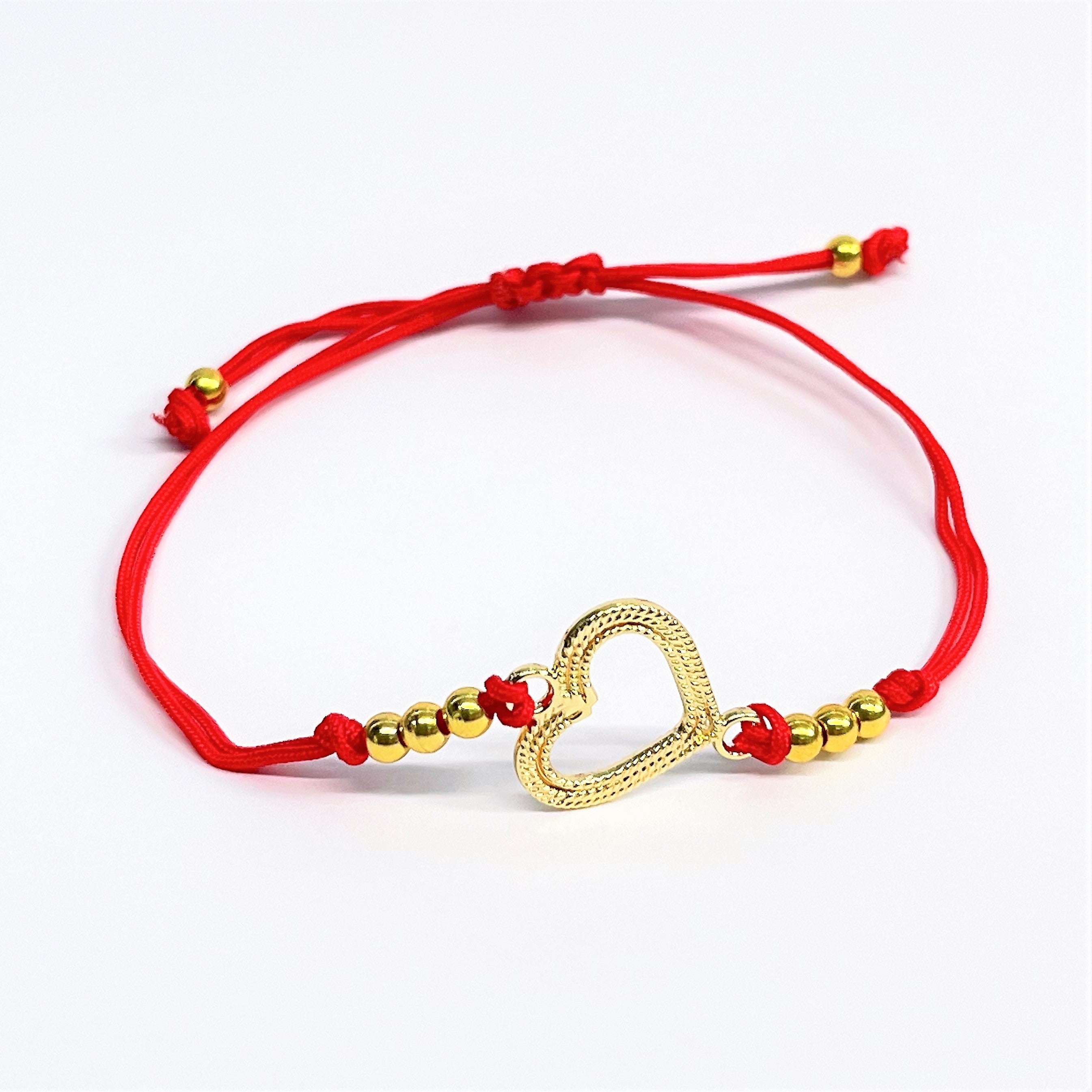 Heart Charm Bracelet