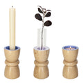 Vira 3 in 1 - Lavender Finish - Candle Holder / Tea Light Holder / Vase