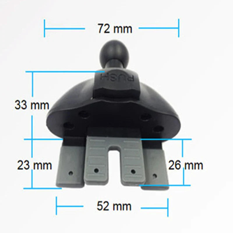 Soporte universal para teléfono con ranura para CD para coche, rotación de 360°, para Xiaomi, Huawei, iPhone, LG, Nokia y smartphones.