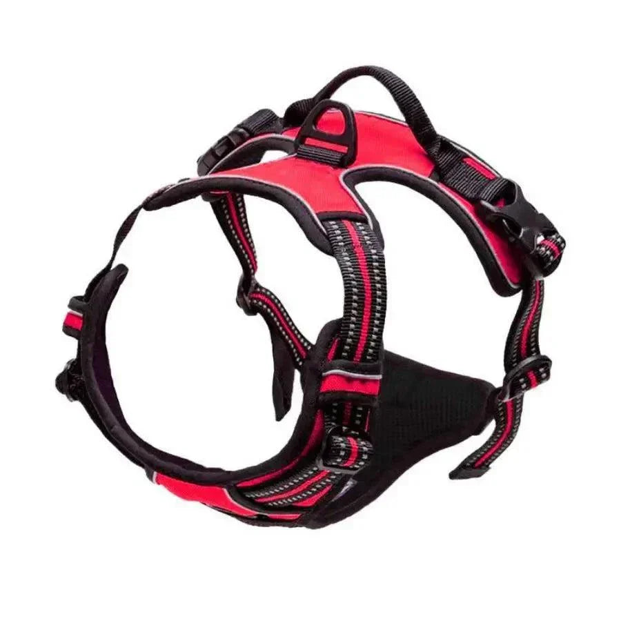 No Pull Dog Harness | Heavy-Duty Front Clip with Reflective Straps & Easy Control Handle for Large Dogs