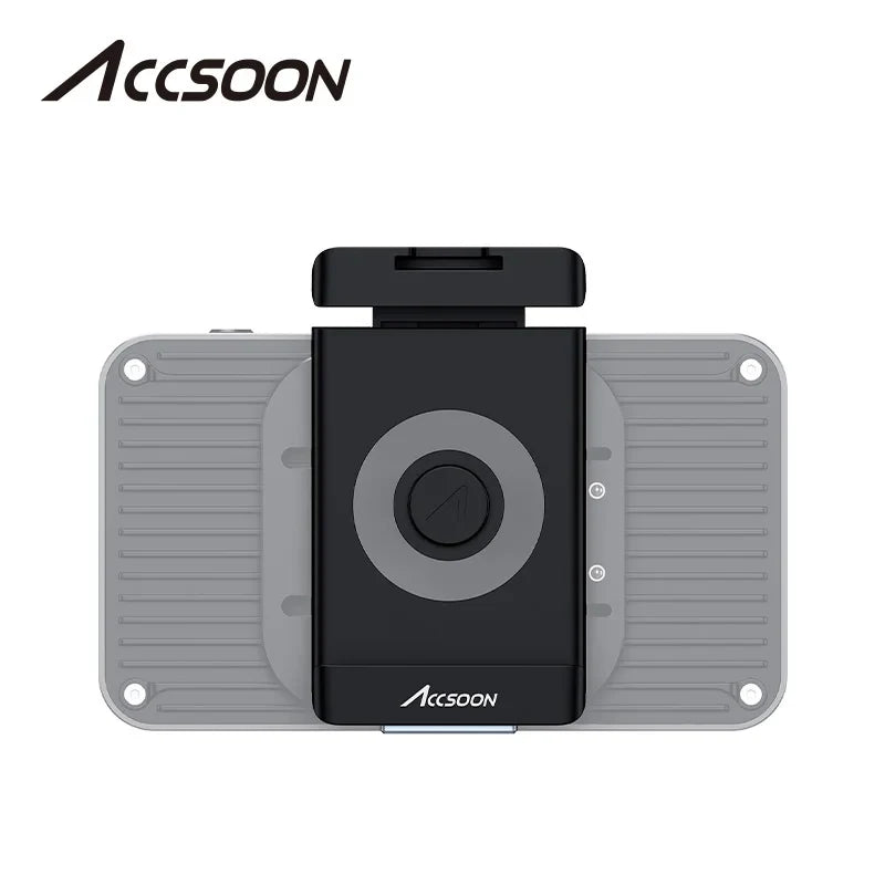 Accsoon accessories mobile phone holder supports Seemo, Seemo pro, Seemo 4K, with cold shoe interface and screw port