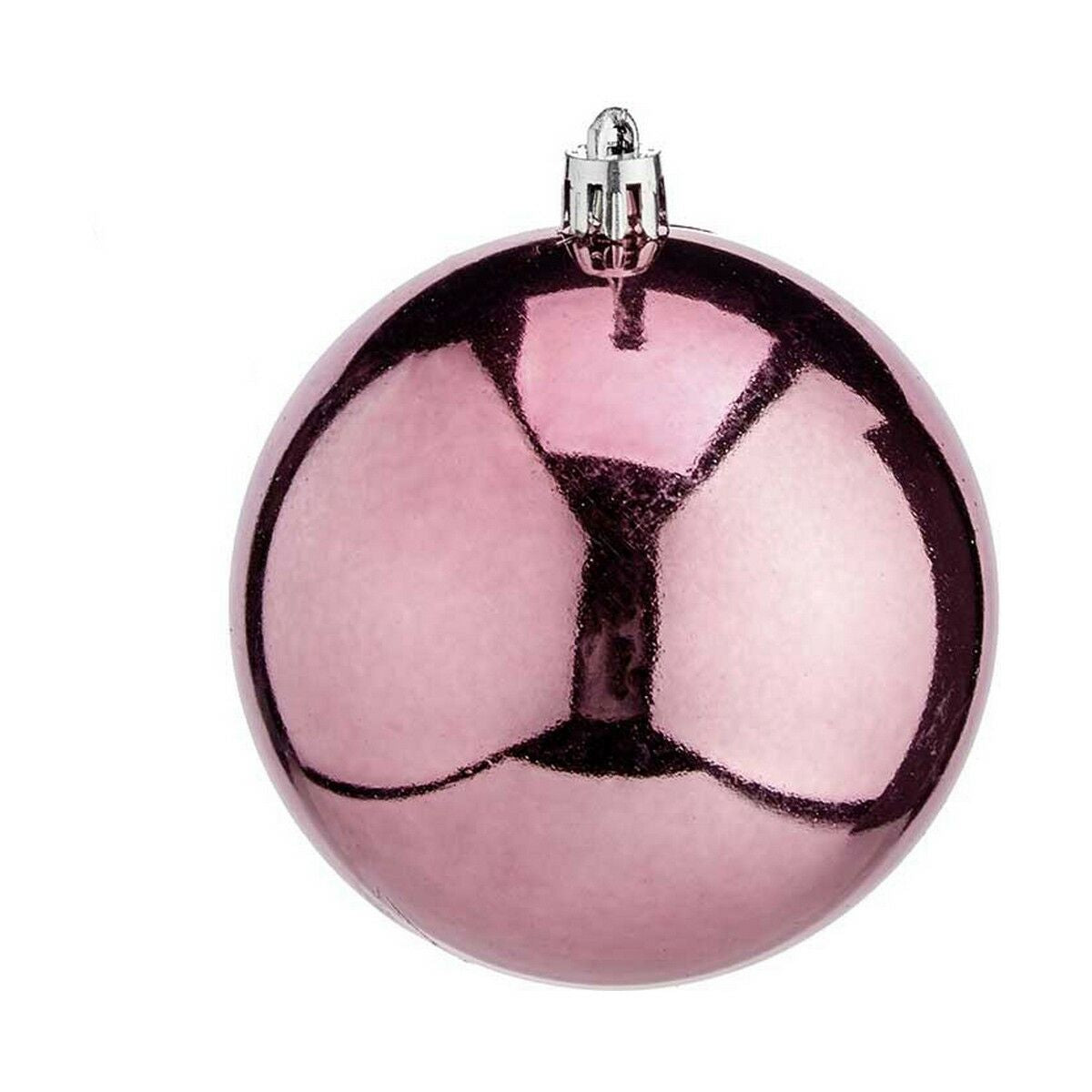 Krist+ 00800 Pink Plastic Christmas Ball Set (24 Units)