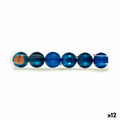 Set of Christmas balls Krist+ 00830 Blue Plastic (12 Units)