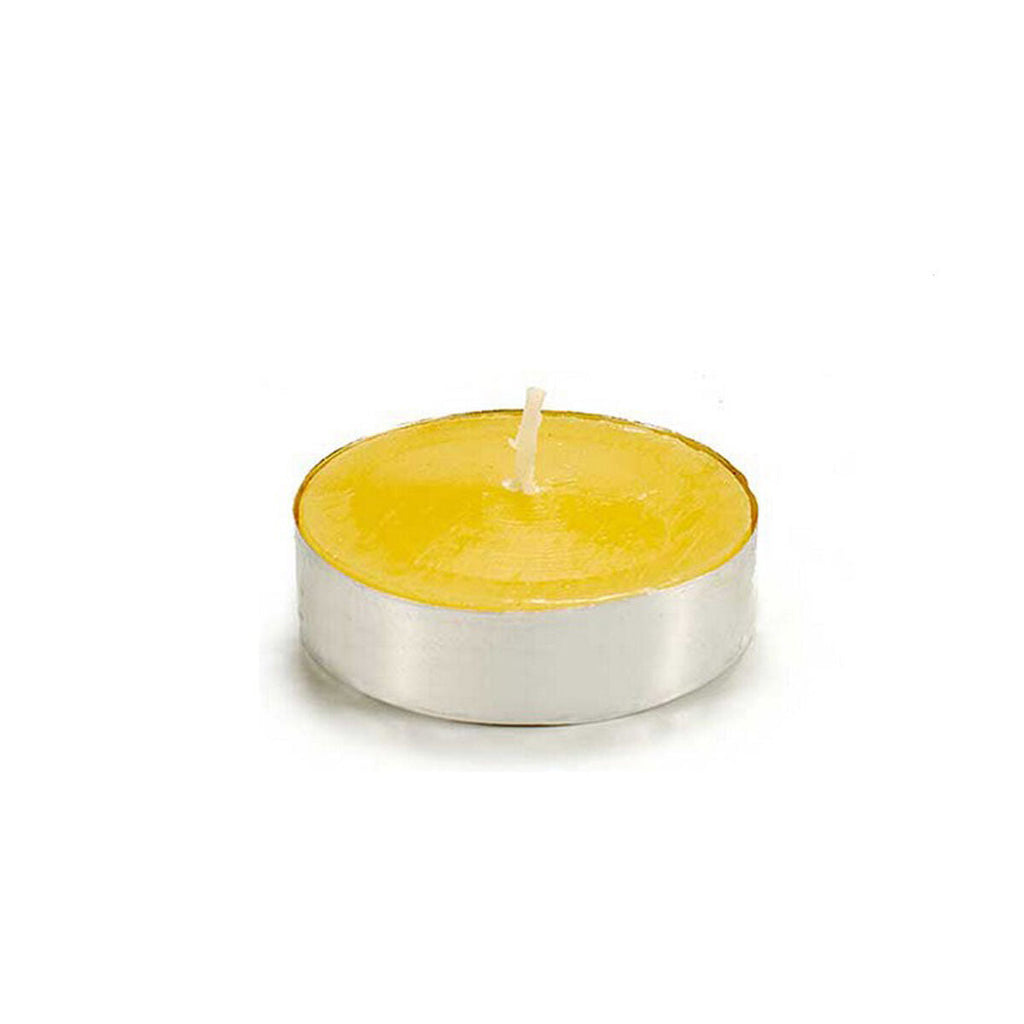Conjunto de Velas Ibergarden HL-1020BXIT Amarelo Cera Citronela (12 Unidades) (24 Unidades)