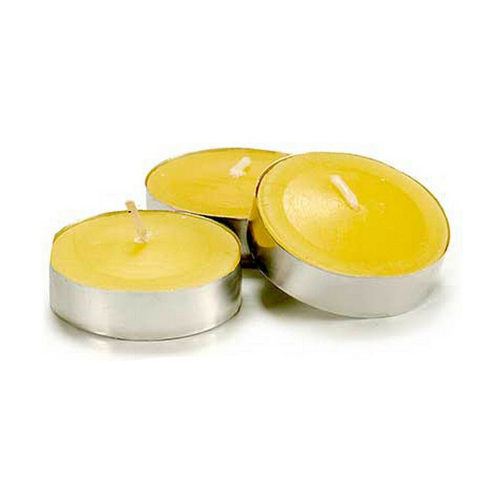 Conjunto de Velas Ibergarden HL-1020BXIT Amarelo Cera Citronela (12 Unidades) (24 Unidades)