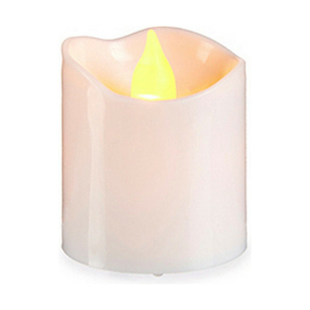 Conjunto de Velas 3,7 x 3,7 x 5 cm Branco (12 Unidades)