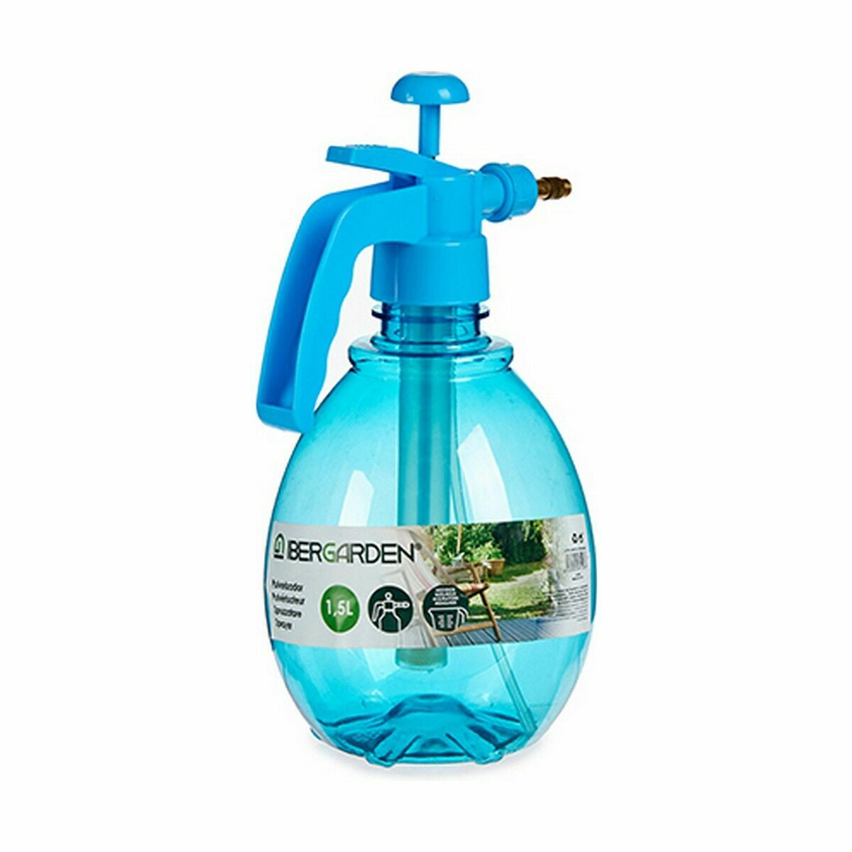 Pulverizador a Presión para Jardín, Polipropileno, 1,5 L (18 Unidades)