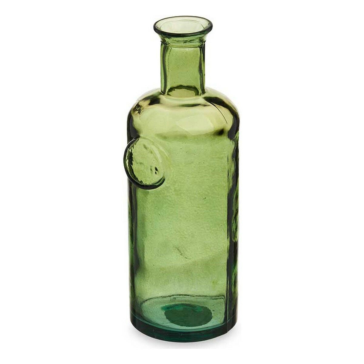 Decorative Bottle Gift Decor Stamp Green 11.7 x 33.5 x 11.7 cm Decoration (6 Units)
