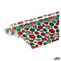 Wrapping Paper 70 x 200 cm Multicolored Christmas Balls (50 Units)