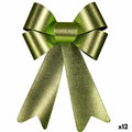 Krist+ HJ1-12063 Green PVC Ribbon 16 x 24 x 4 cm Christmas Ornament (12 Units)