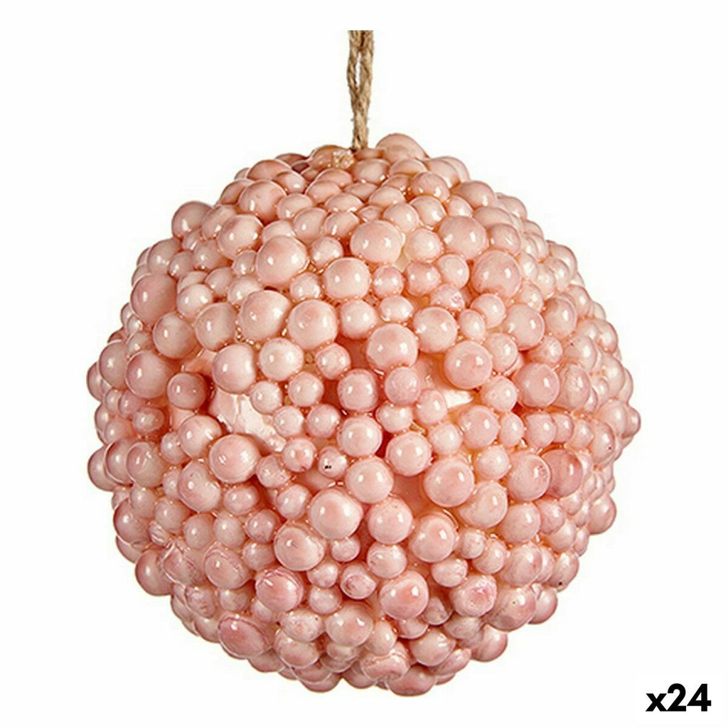 Krist+ 19A24330 Pink Plastic Christmas Ball (24 Units)