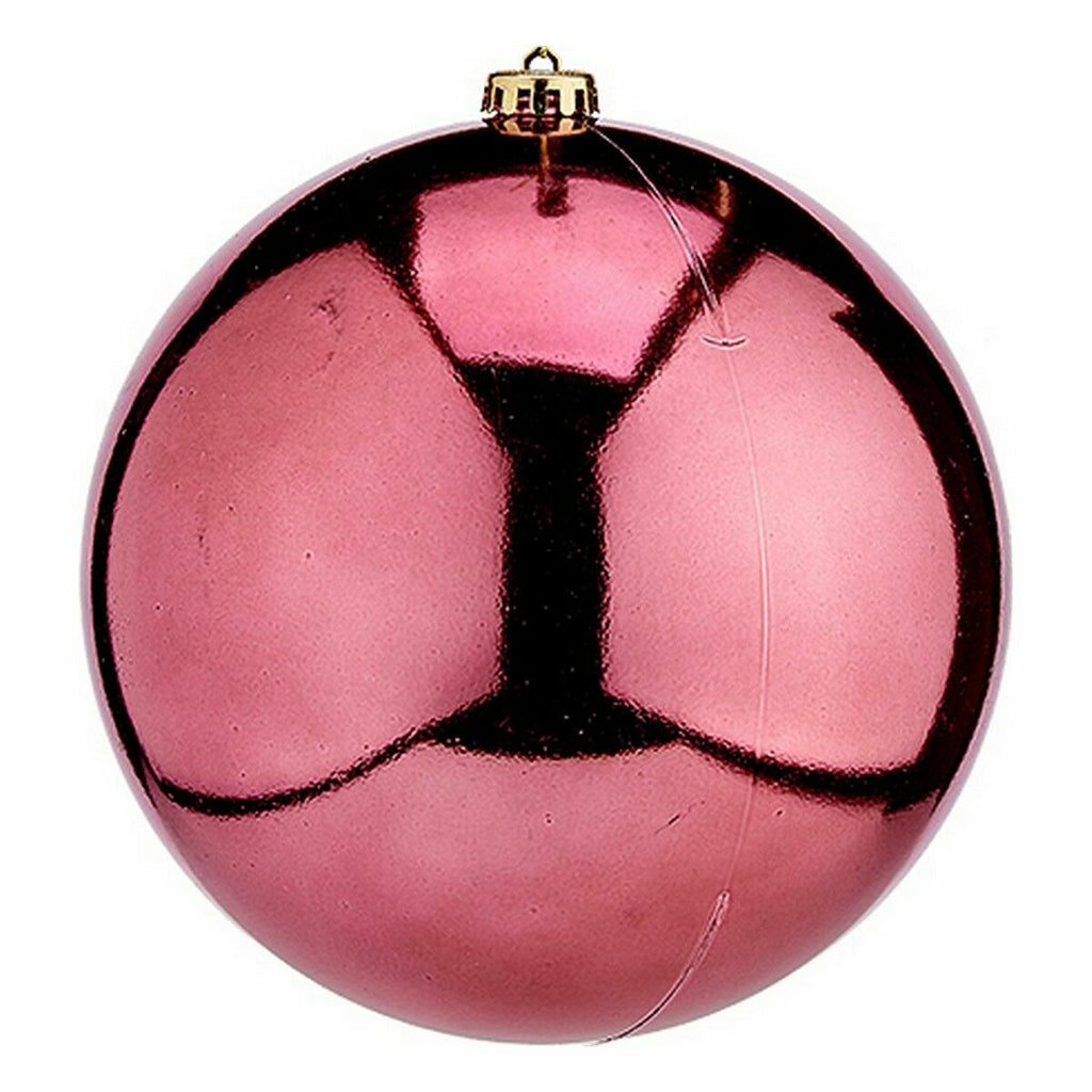 Krist+ 00841 Pink Plastic Christmas Ball (12 Units)