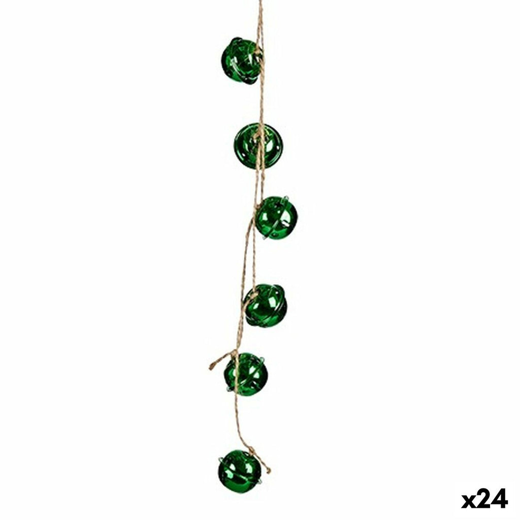 Christmas Ornament Krist+ 00547-2 Green Plastic Cascavel 58 x 3 x 3 cm (24 Units)