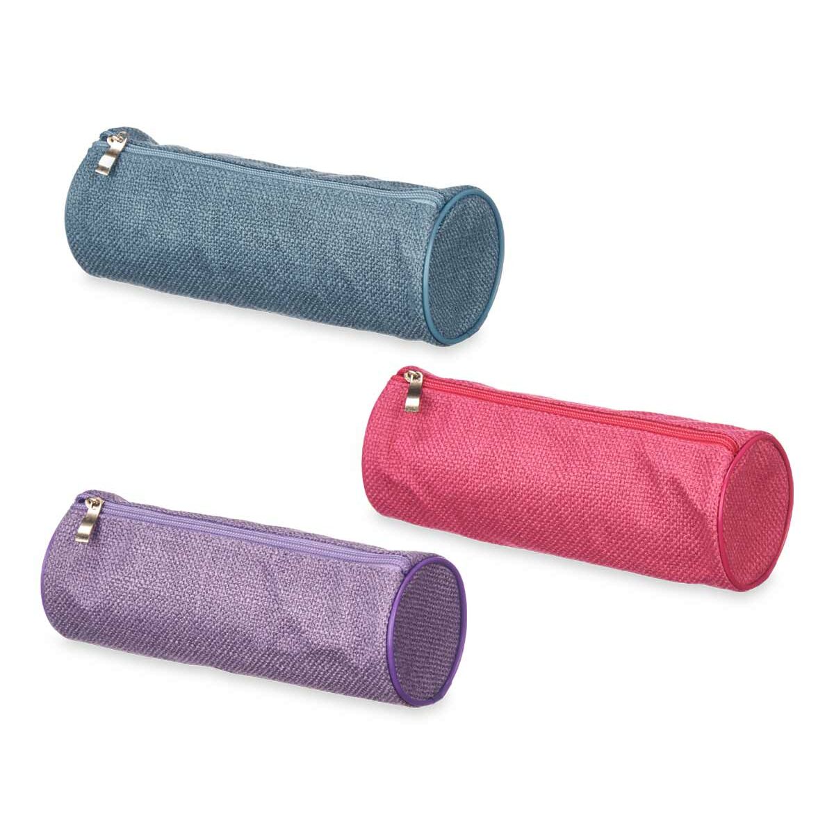 Bolsa Escolar Cilíndrica 22 x 8 x 8 cm (6 Unidades)