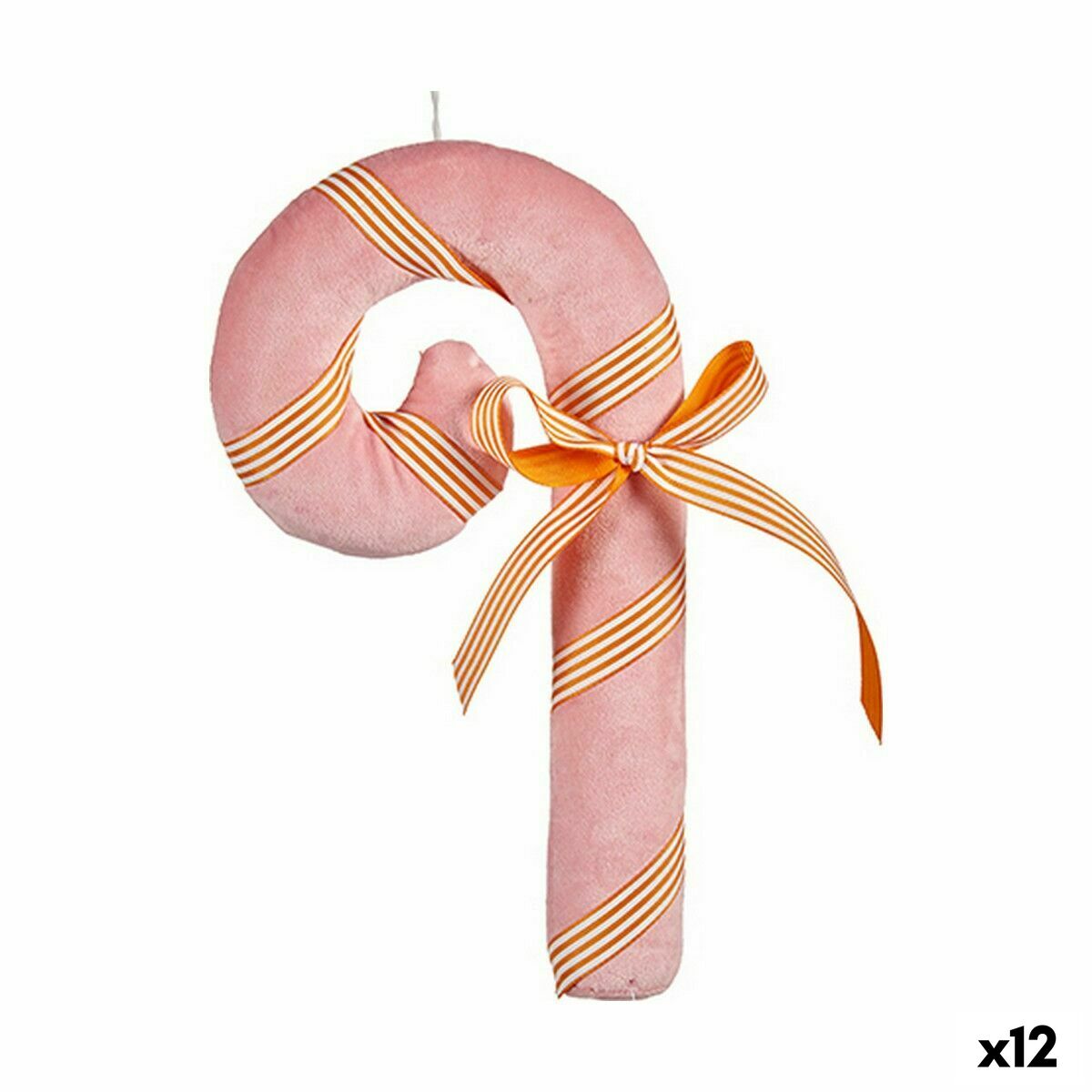 Christmas Ornament Krist+ 64815492 Pink Color Stick 15 x 27 x 4 cm (12 Units)