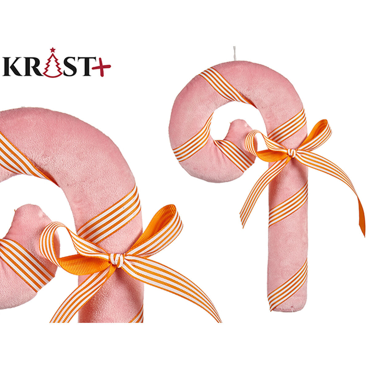 Christmas Ornament Krist+ 64815492 Pink Color Stick 15 x 27 x 4 cm (12 Units)