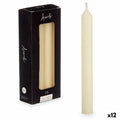 Conjunto de Velas Acorde 126-B-AR Creme 2 x 2 x 20 cm (12 Unidades)