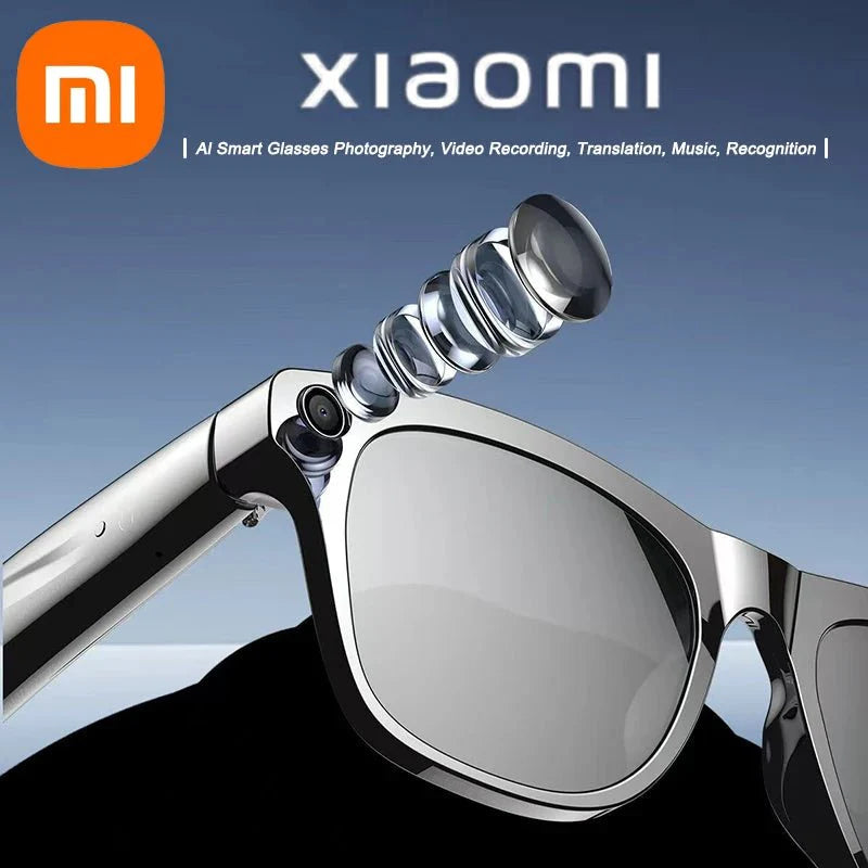 Gafas inteligentes Xiaomi 4K con IA, GPT y cámara profesional de 100 MP