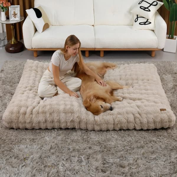 Ultra Plush Orthopedic Dog Bed – Winter Comfort Edition (Sizes M–4XL)
