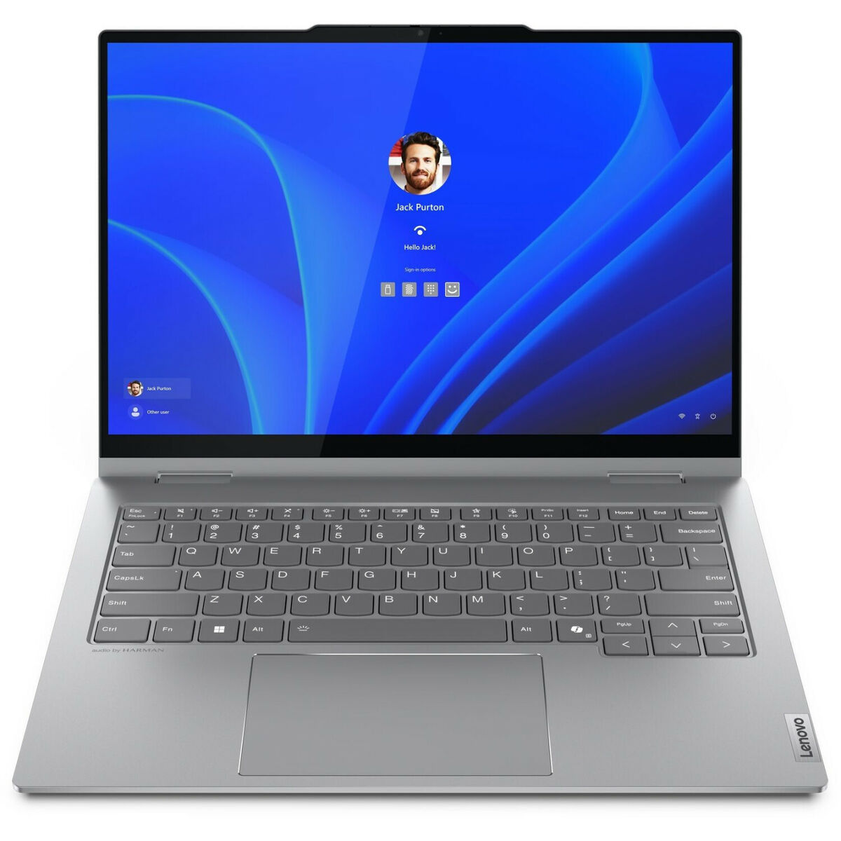 Portátil 2 en 1 Lenovo ThinkBook Yoga 14, Intel Core Ultra 7 155u de 14", 32 GB de RAM, SSD de 1 TB, QWERTY, español