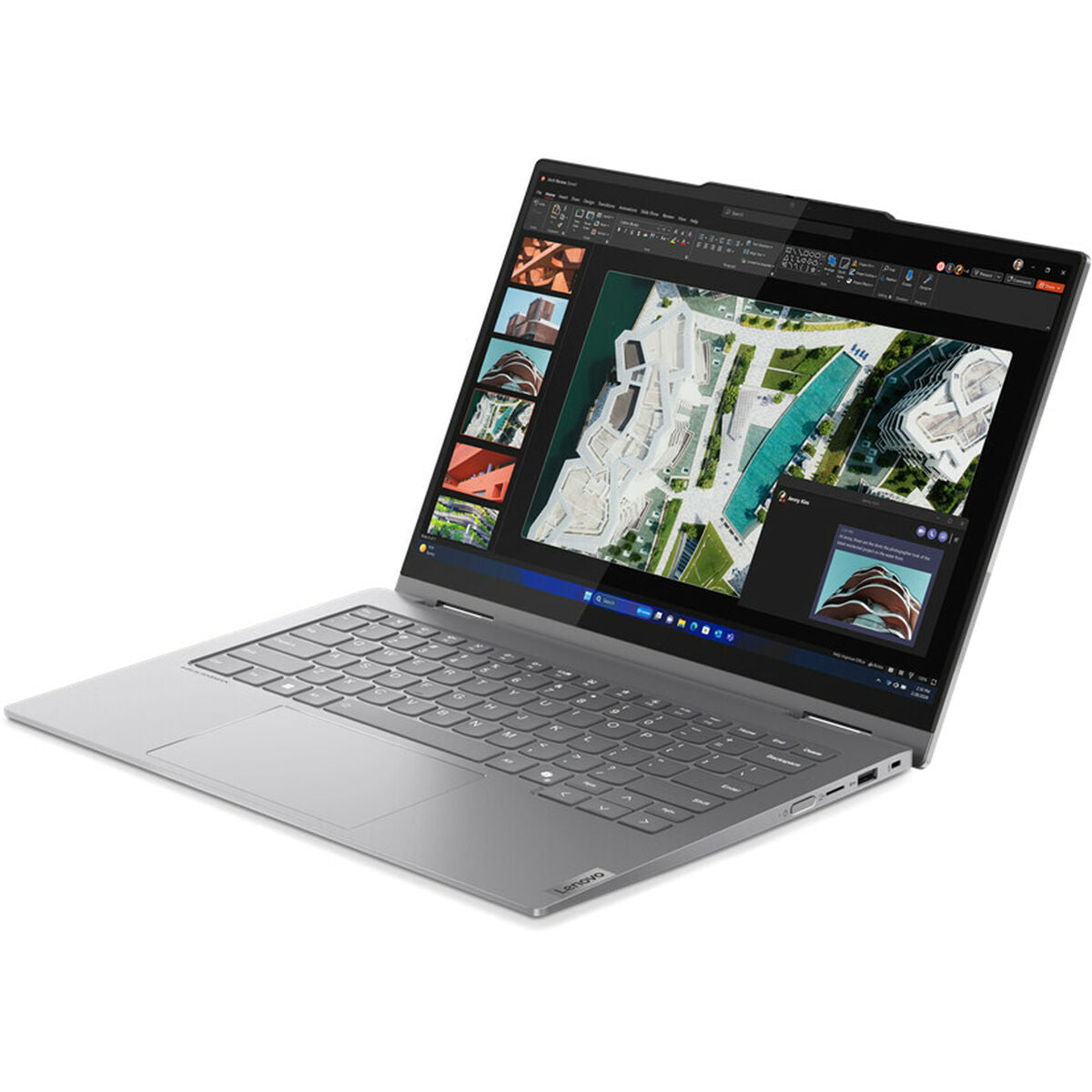 Portátil 2 en 1 Lenovo ThinkBook Yoga 14, Intel Core Ultra 7 155u de 14", 32 GB de RAM, SSD de 1 TB, QWERTY, español