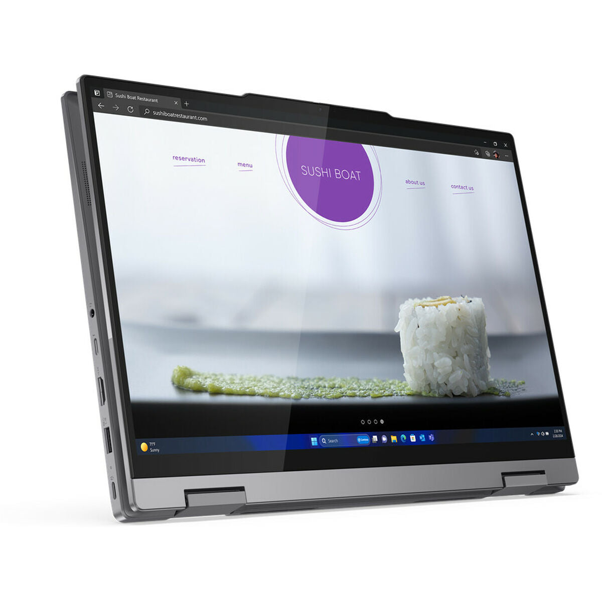 Portátil 2 en 1 Lenovo ThinkBook Yoga 14, Intel Core Ultra 7 155u de 14", 32 GB de RAM, SSD de 1 TB, QWERTY, español