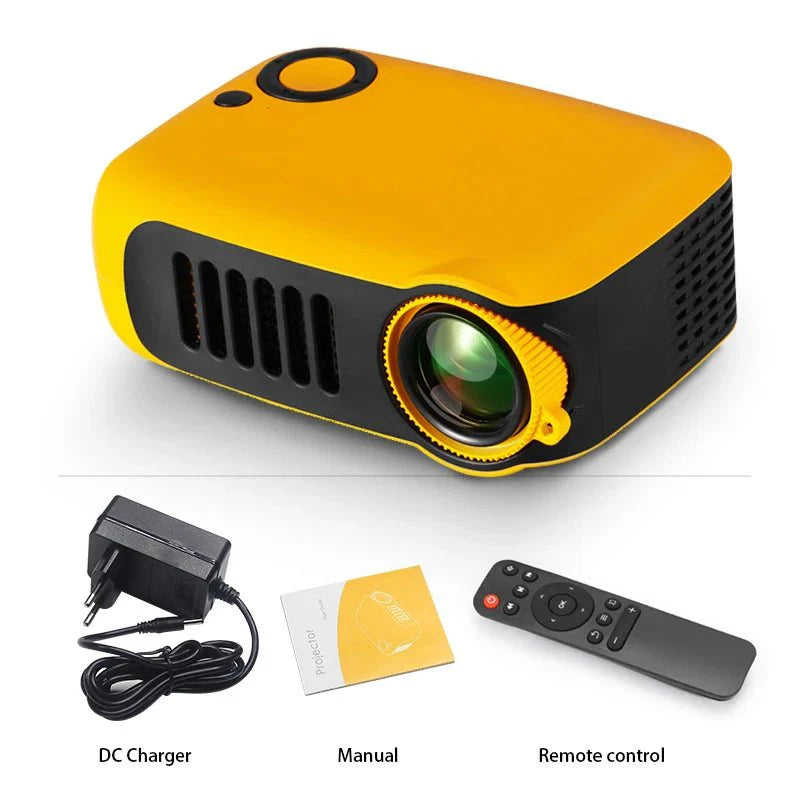 Mini Portable HDMI Projector for Home Theater and Gaming, 1080p