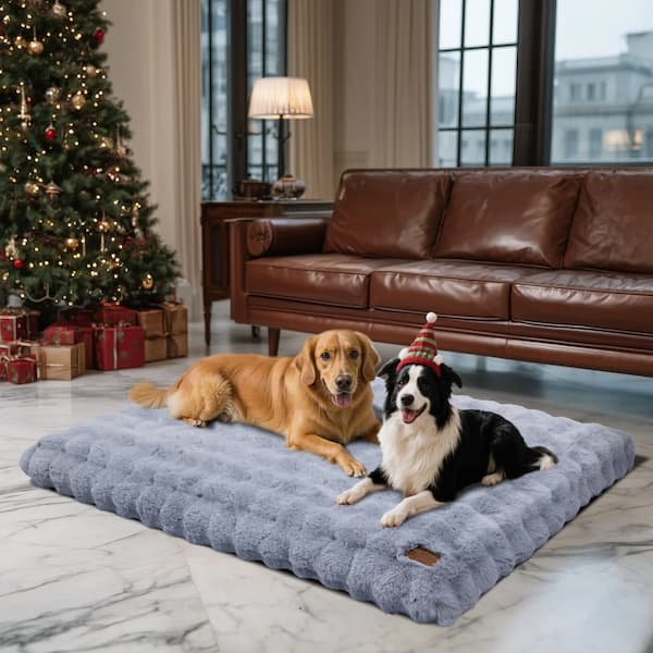 Ultra Plush Orthopedic Dog Bed – Winter Comfort Edition (Sizes M–4XL)