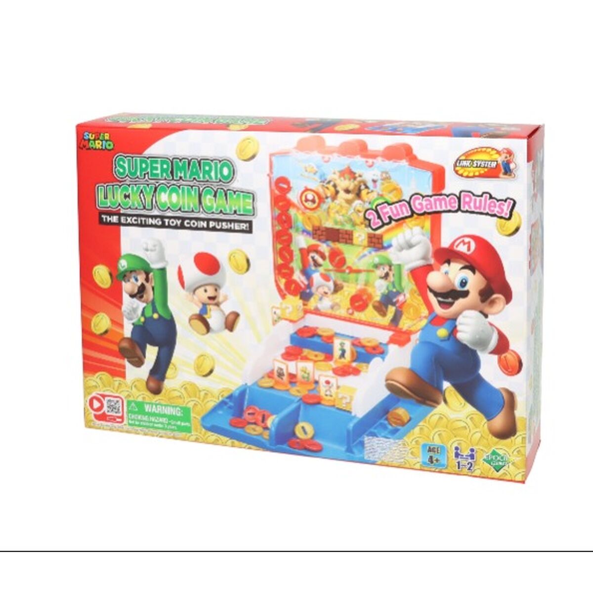 Juego de mesa (FR) Super Mario Lucky Coin Game Multicolor