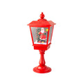 Lumineo Red LED Lantern Santa Claus Music Movement