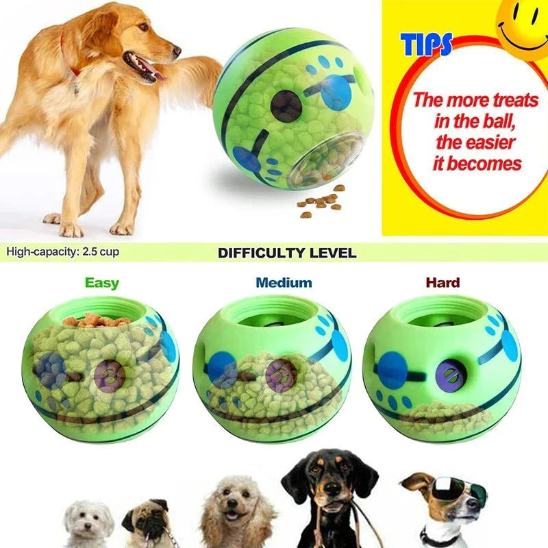 Benepaw Interactive Dog Treat Ball – Fun & Stimulating Toy for Dogs