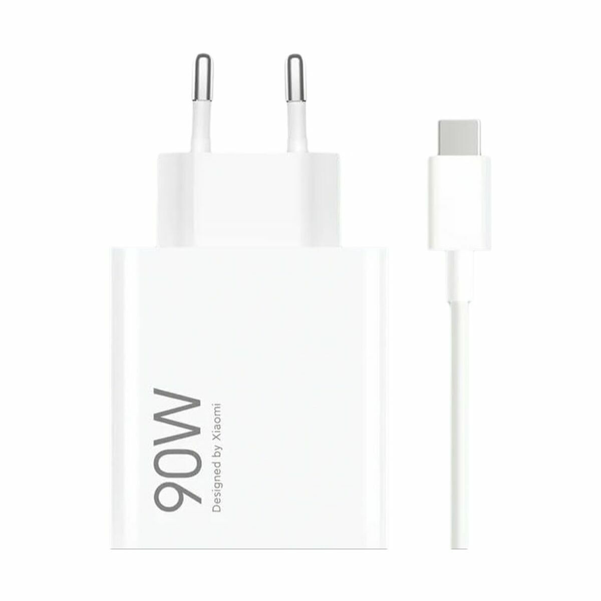 Cargador de pared Xiaomi de 90 W + cable USB A a USB-C