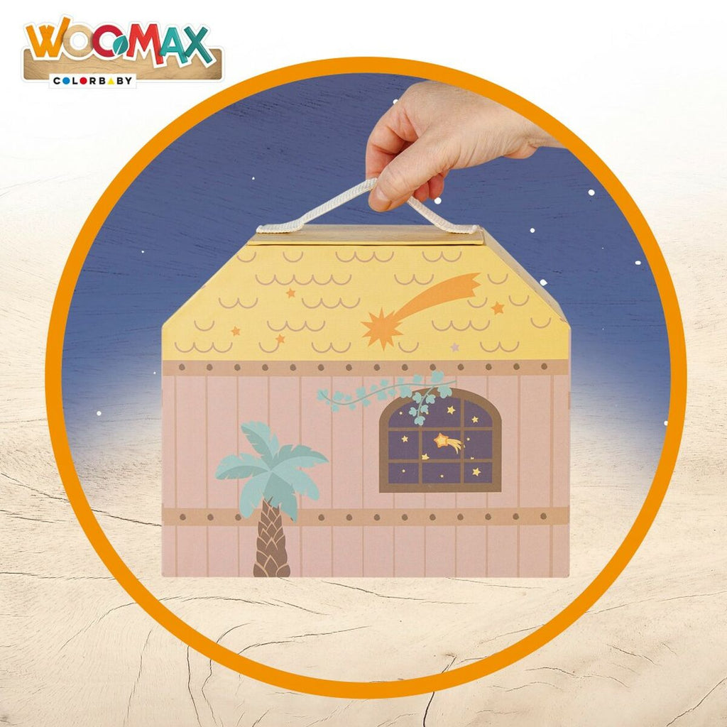 Woomax Christmas Nativity Scene 24.5 x 20.5 x 24.5 cm (15 Pieces) (6 Units)
