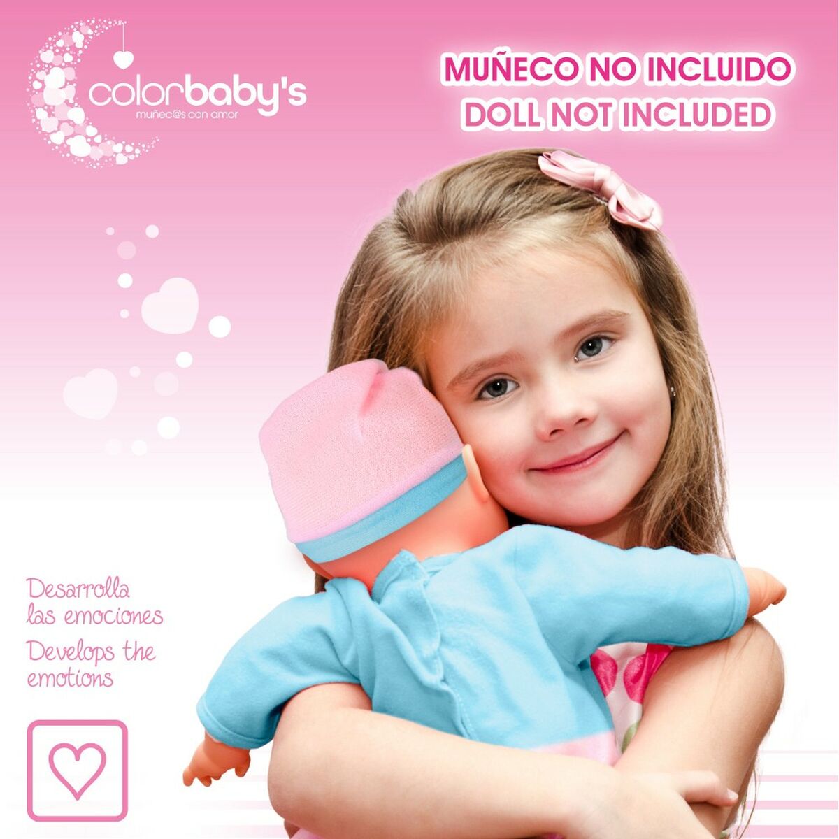 Accesorios para muñecas Colorbaby, Set para muñecas bebé, 15 piezas, 20 x 2 x 15 cm, 12 unidades