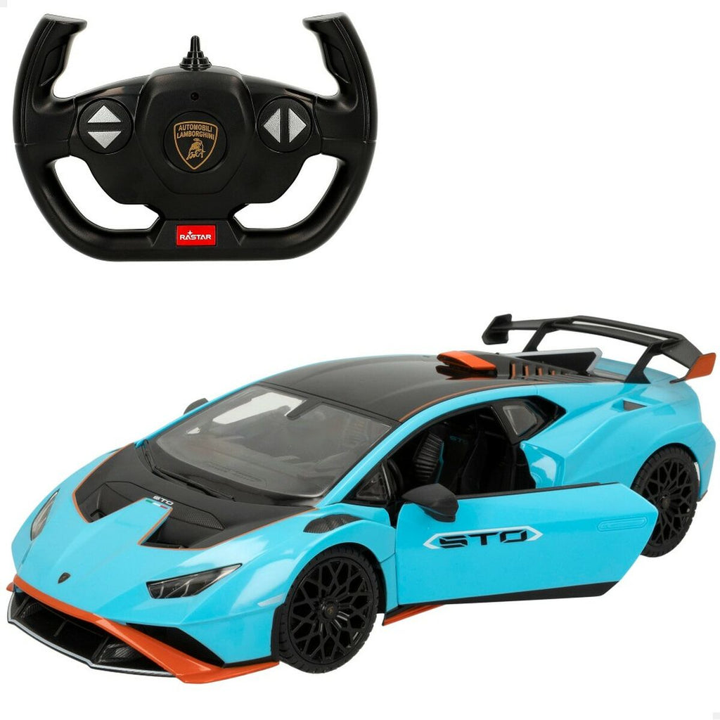 Radio Controlled Lamborghini Huracán STO Blue Car 1:14 (2 Units)