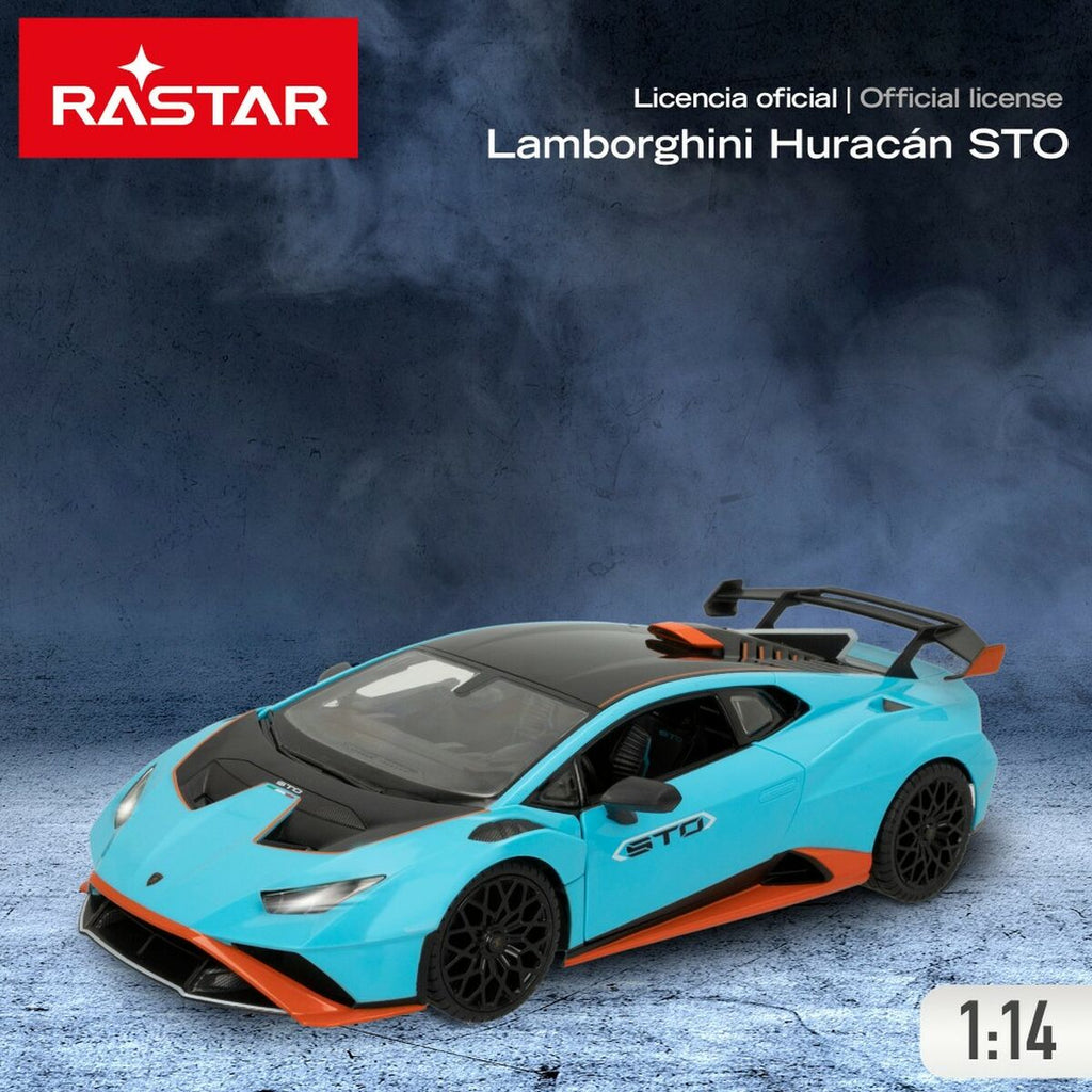 Radio Controlled Lamborghini Huracán STO Blue Car 1:14 (2 Units)