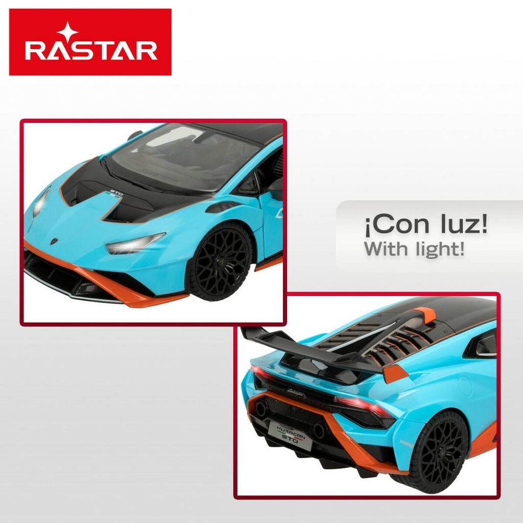Radio Controlled Lamborghini Huracán STO Blue Car 1:14 (2 Units)