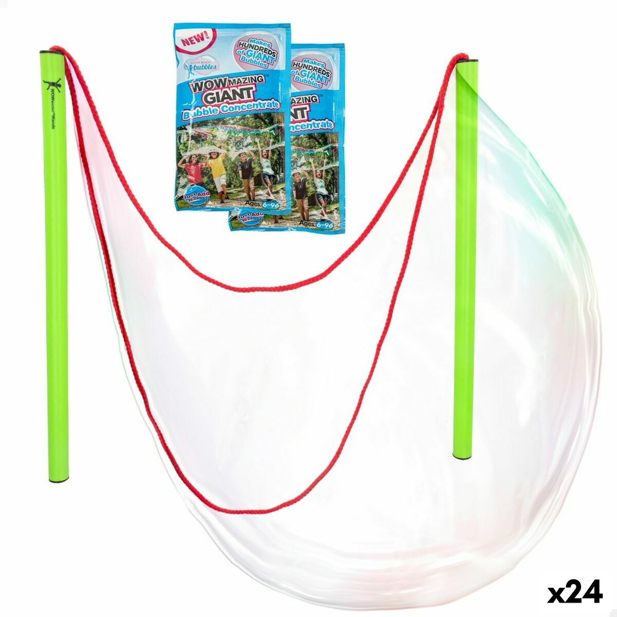 Set de Burbujas WOWmazing 41 cm (24 Unidades)