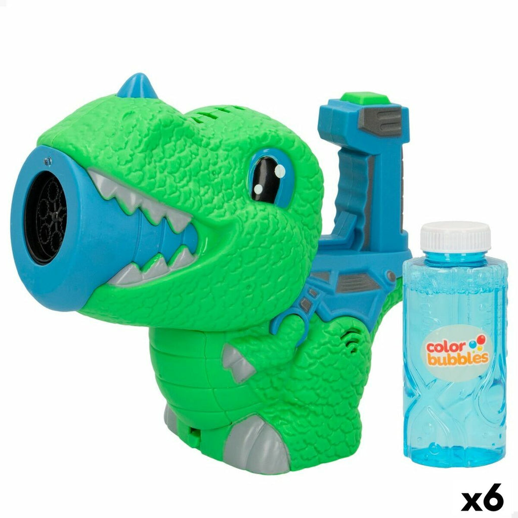 Set Burbujas Verde Dinosaurio Colorbaby 150 ml 20 x 17 x 9 cm (6 Unidades)