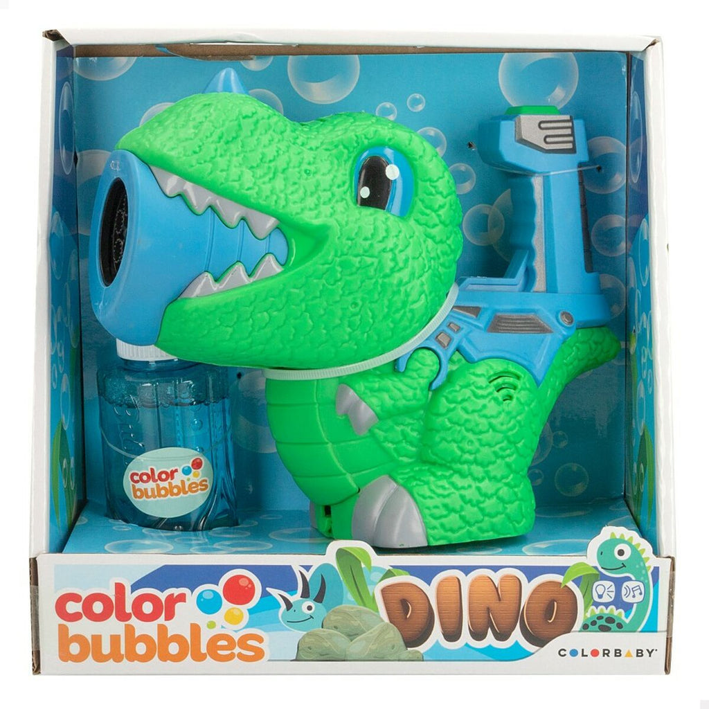 Set Burbujas Verde Dinosaurio Colorbaby 150 ml 20 x 17 x 9 cm (6 Unidades)