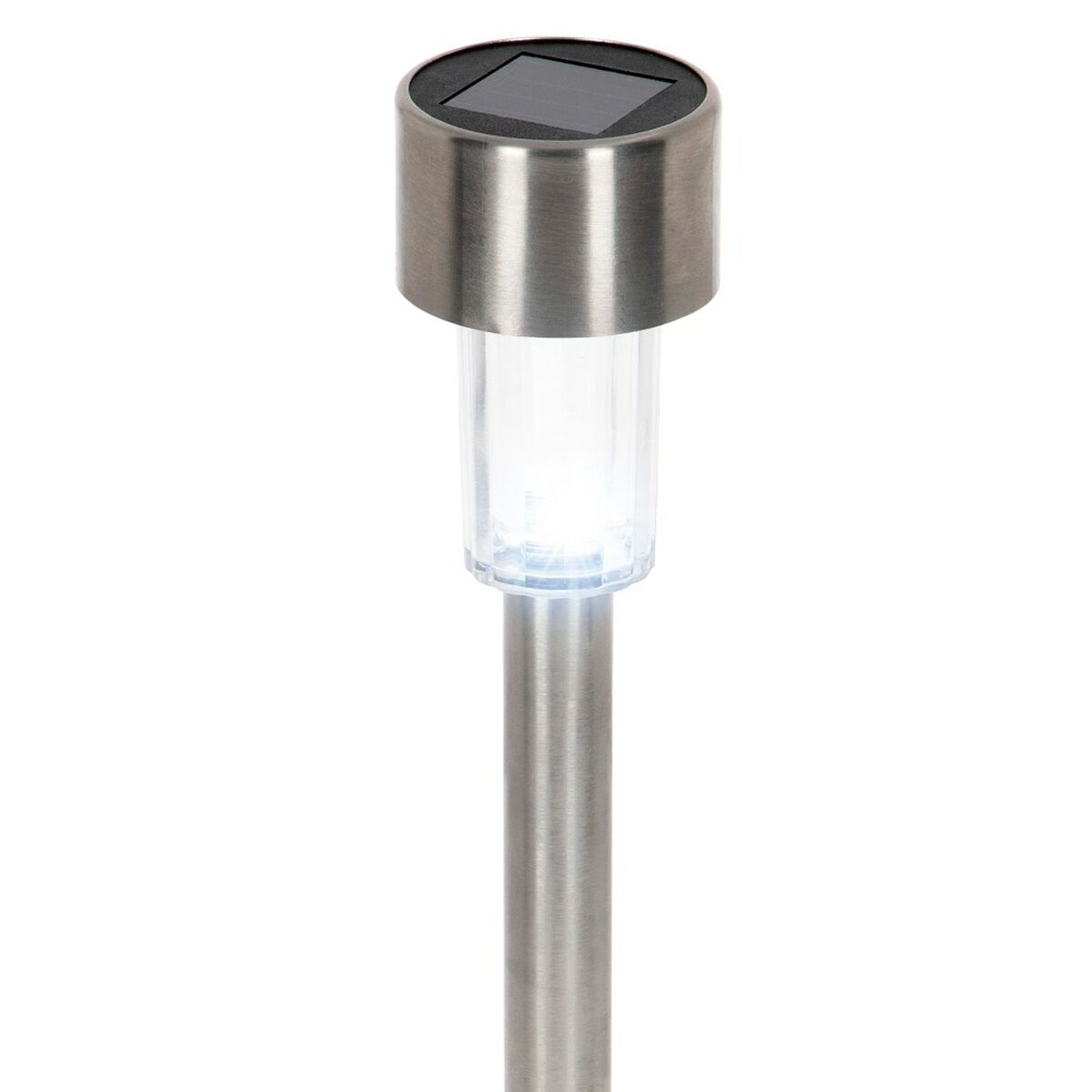 Estaca solar de jardim Aktive Plástico 5,5 x 36 x 5,5 cm (24 Unidades)