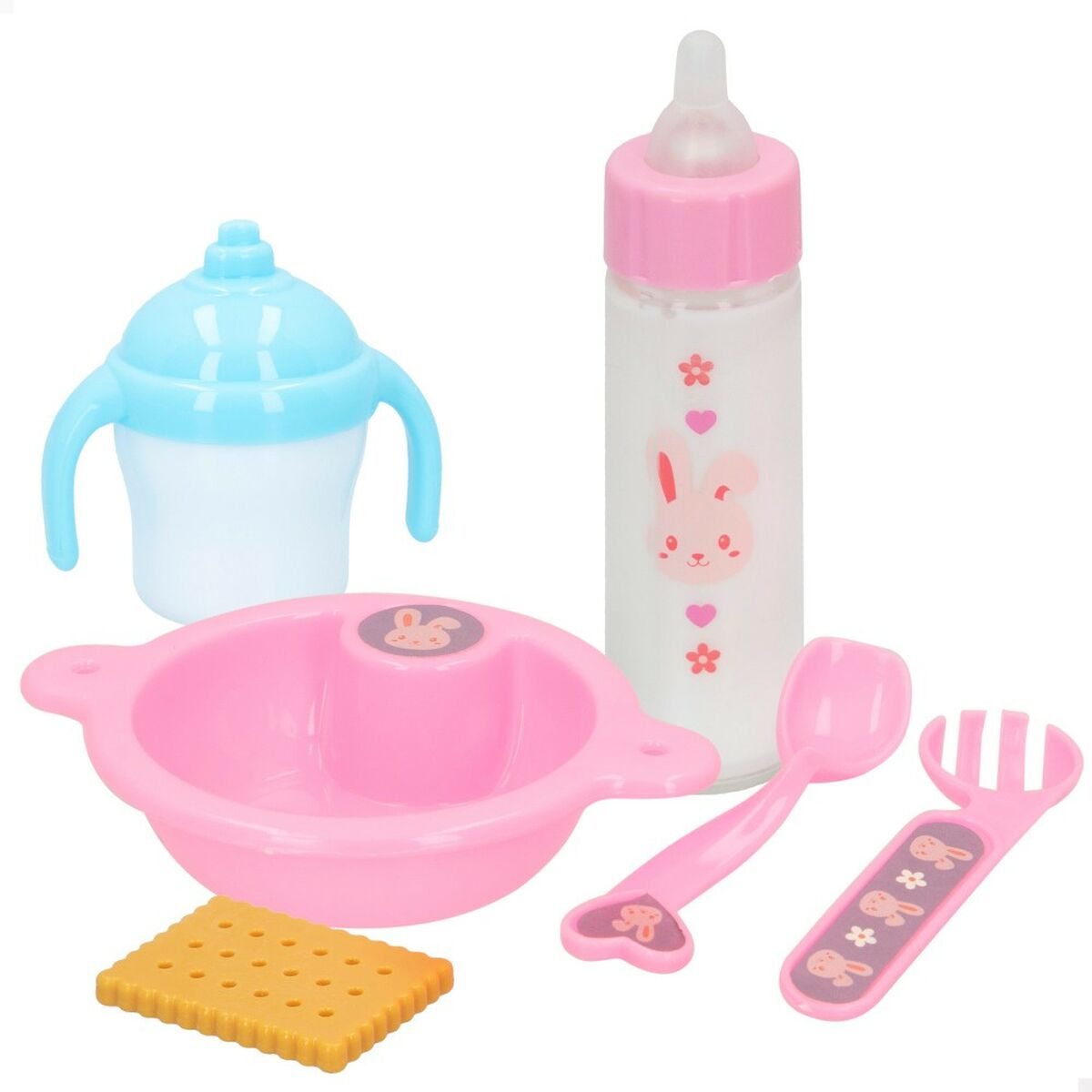 Accesorios Muñeca Colorbaby 21 x 14 x 4,5 cm 6 Unidades 7 Piezas