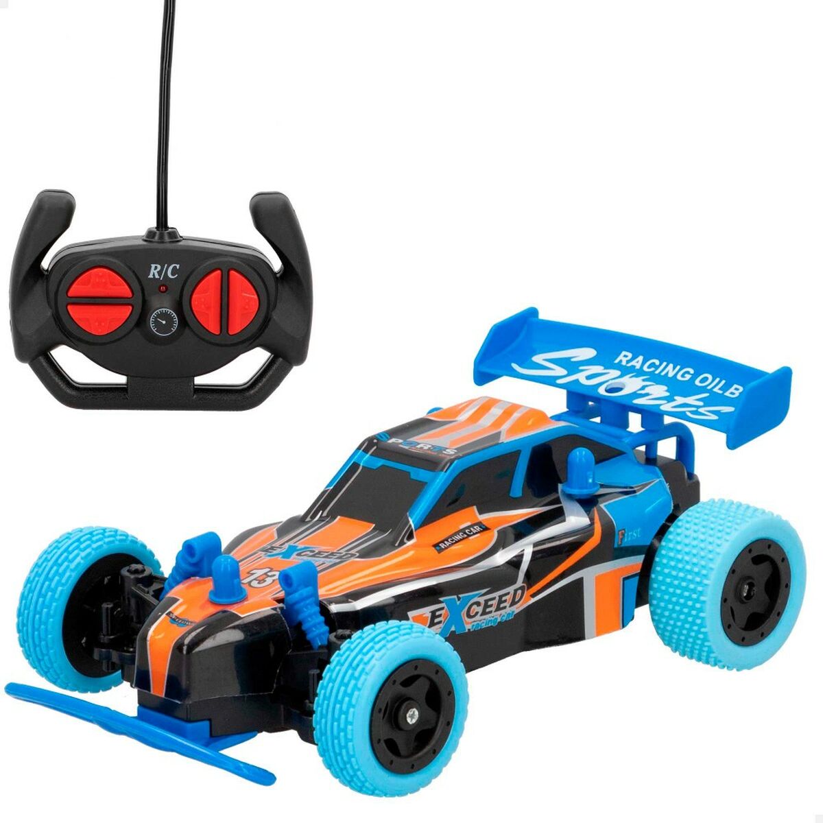Radio Controlled Speed ​​&amp; Go Car 1:20 19 x 6.5 x 11 cm (6 Units)