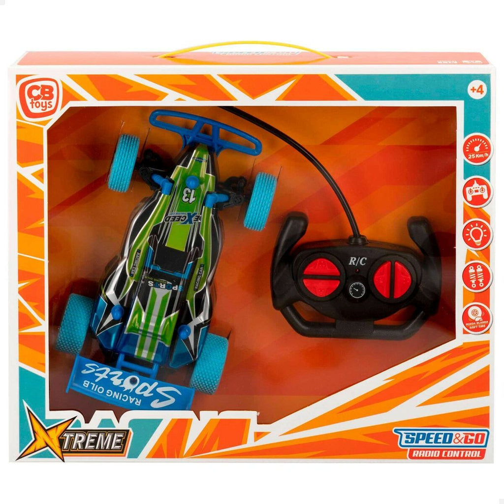 Radio Controlled Speed ​​&amp; Go Car 1:20 19 x 6.5 x 11 cm (6 Units)